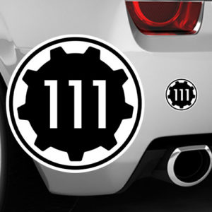 Home Shelter Decal (111) on car