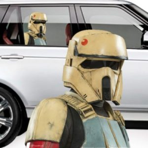 Shoretrooper Perforated Window Decal