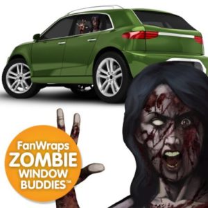 FanWraps Zombie Window Buddies, "Sick Suzie"