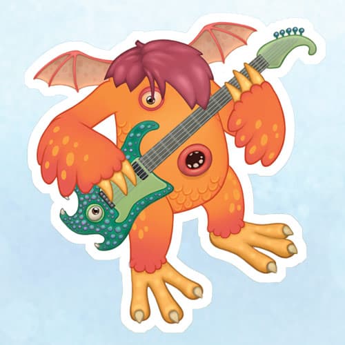 My Singing Monster Riff Window Decal – FanWraps