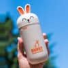 Cute Bunny (Orange) 13.5 oz. Travel Cup