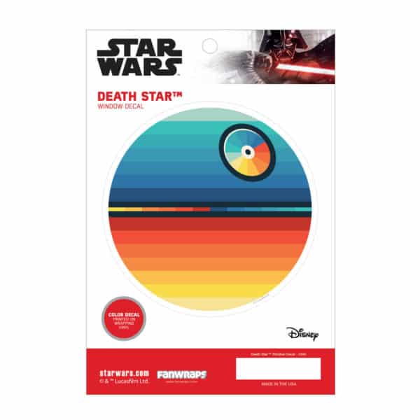 Death Star Chromatic window Decal product photo
