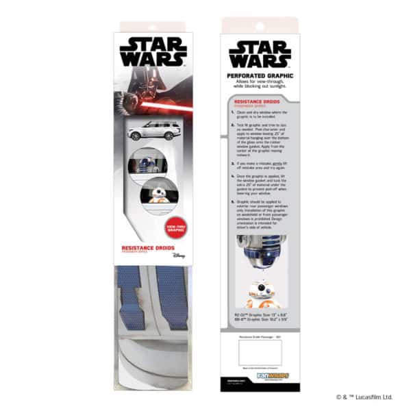 Resistance Droids Passenger Decal packaging photo