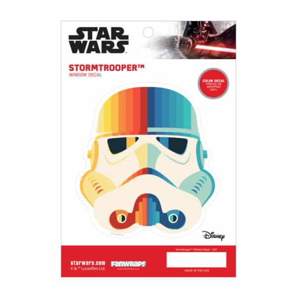 Stormtrooper Chromatic window Decal product photo