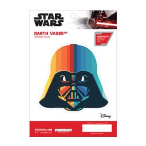 Darth Vader Chromatic window Decal product photo