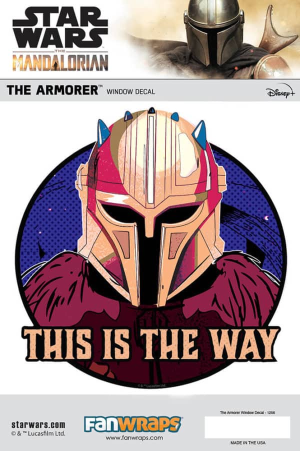 The Armorer Window Decal product photo