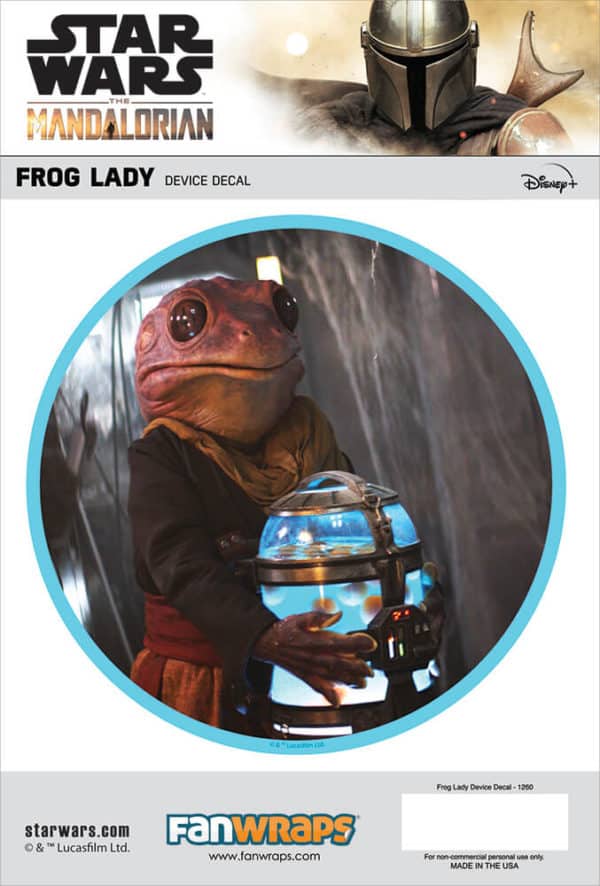 The Mandalorian, Frog Lady Device Decal product photo