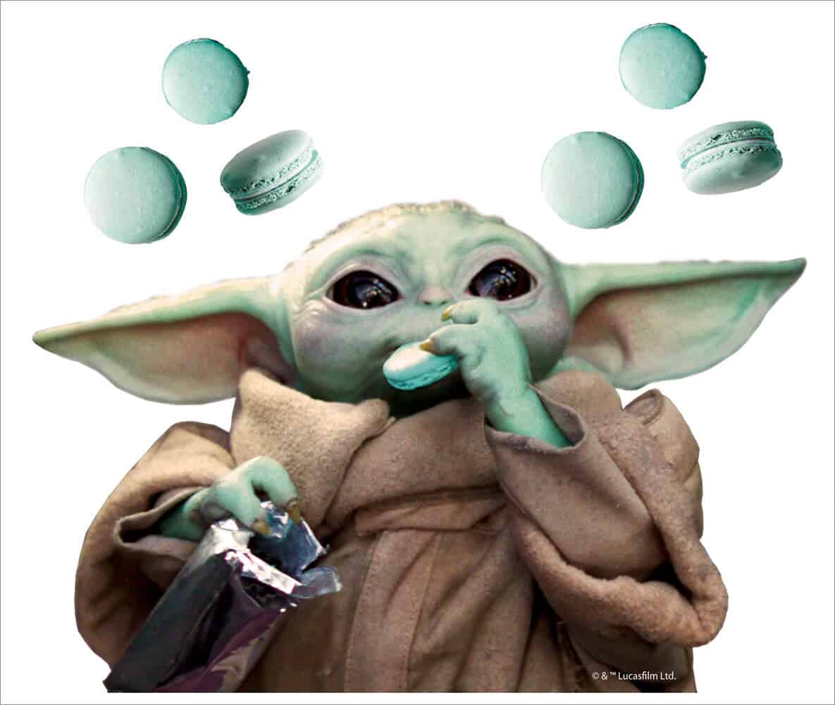 Baby Yoda Vinyl Grogu Star Wars The Mandalorian Decal Car Window Sicker