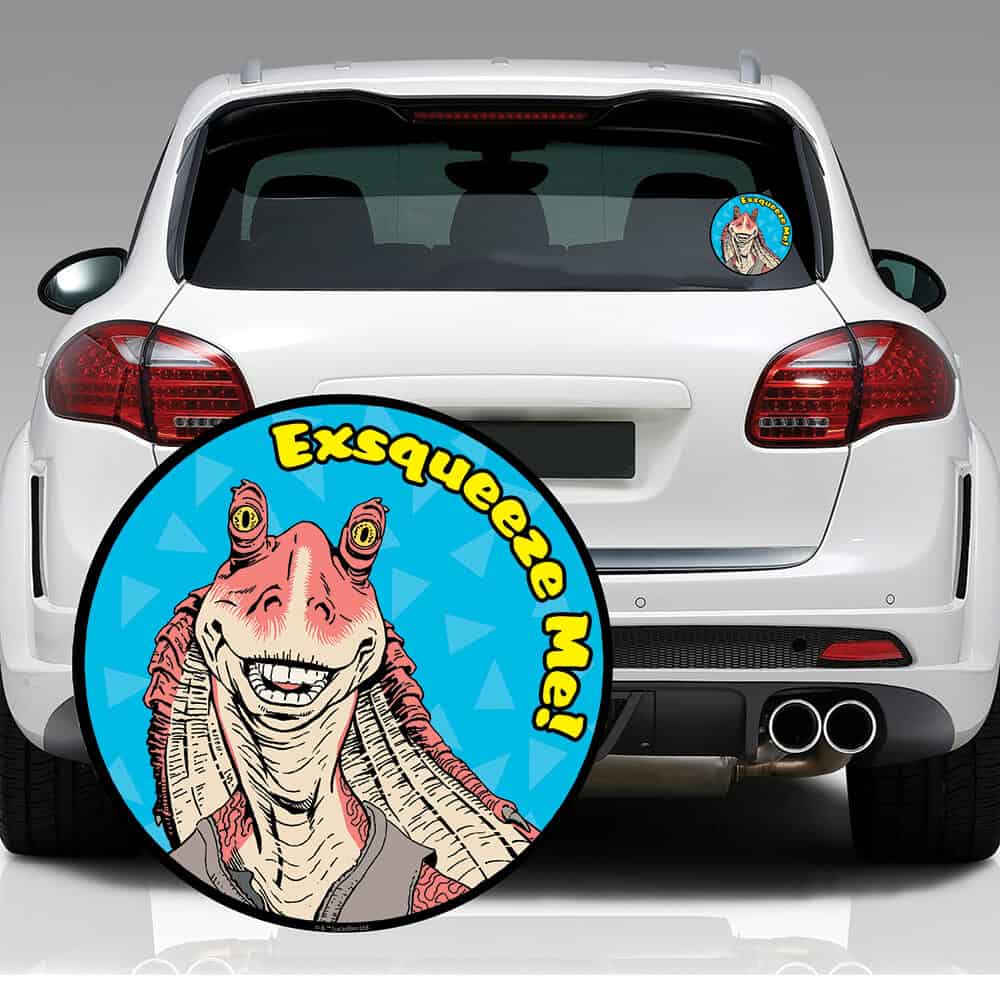 Jar Jar Binks Windows decal