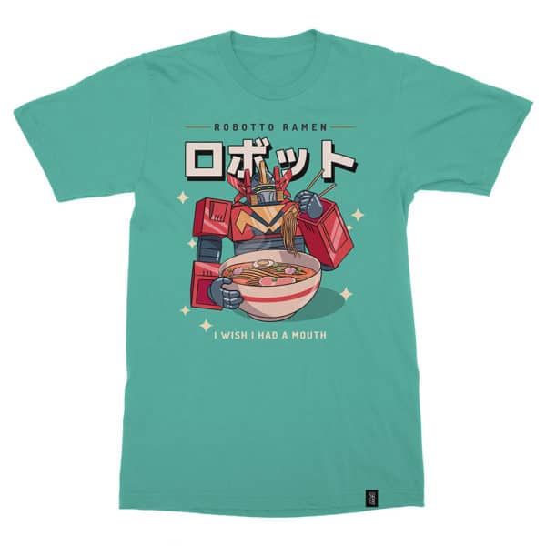 Robot Eat Ramen T shirt product photo