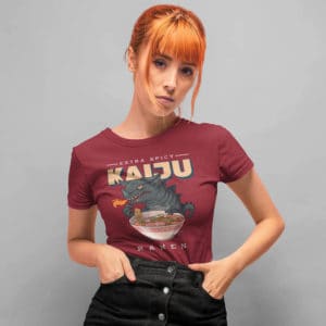 Kaiju Spicy Ramen T-Shirt Women's Relaxed