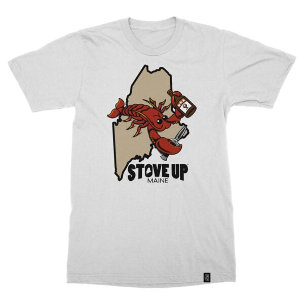 Stove Up Lobster Shirt Men's - White