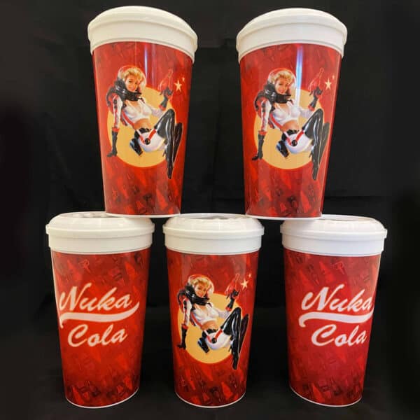 Pyramid stack of Nuka Cola Cups