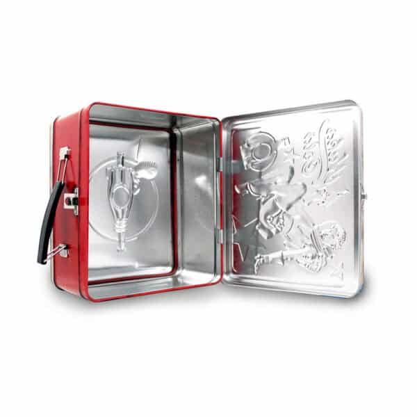 Nuka Cola Weathered Embossed Lunch Box's Embossed interior