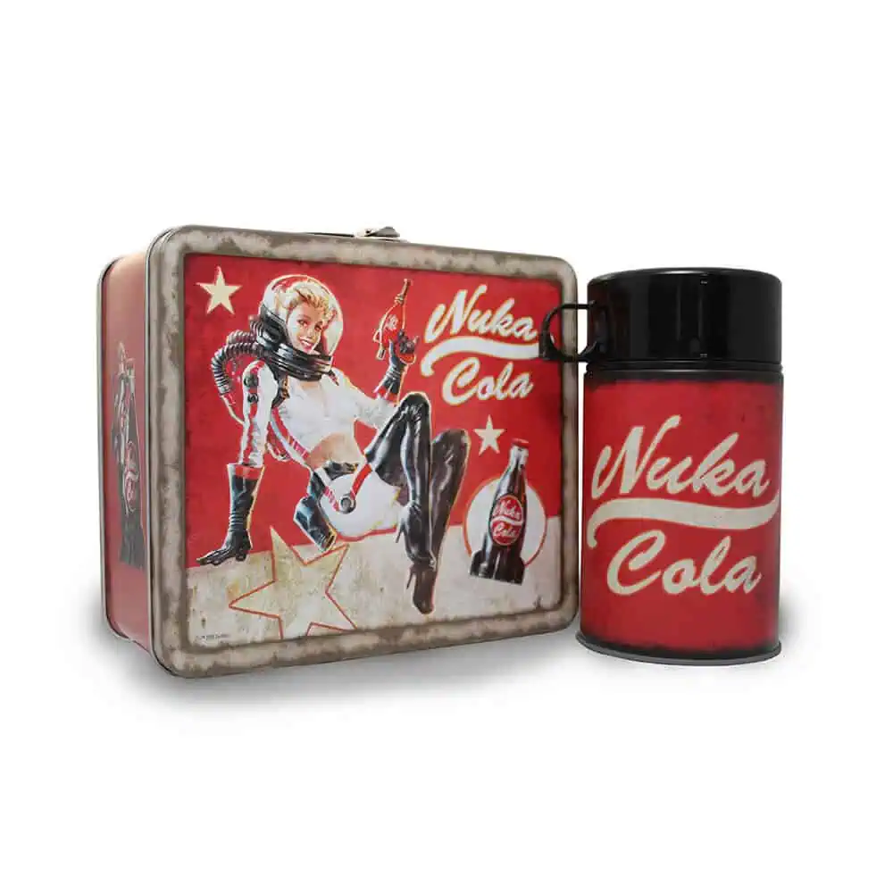 Fallout Nuka Cola Lunchbox with Insulated Flask - FanWraps