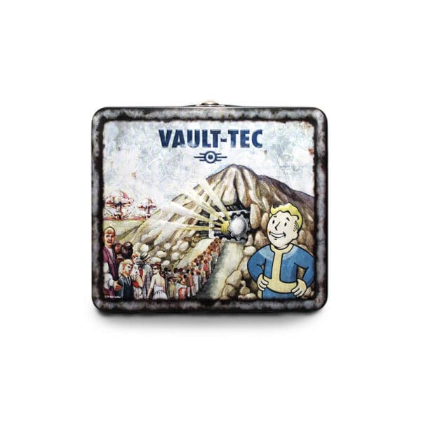 Top face of Vault-Tec Weathered Lunchbox