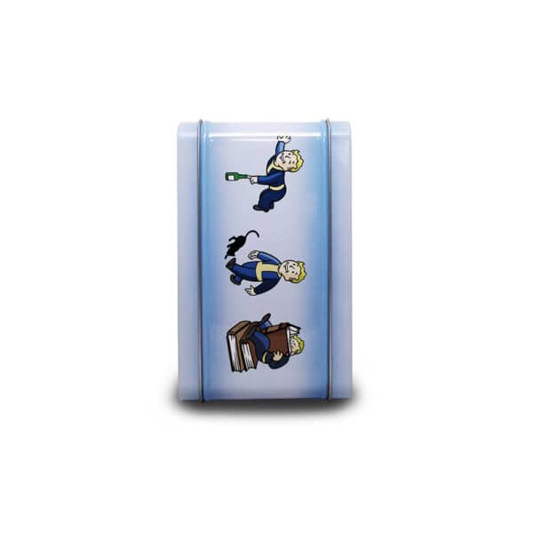 Side of Vault-Tec Clean Lunchbox