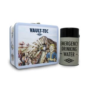 Vault Tec Clean Lunchbox and Flask