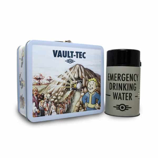 Vault Tec Clean Lunchbox and Flask