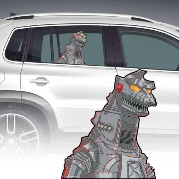 Mechagodzilla passenger Rendering on vehicle